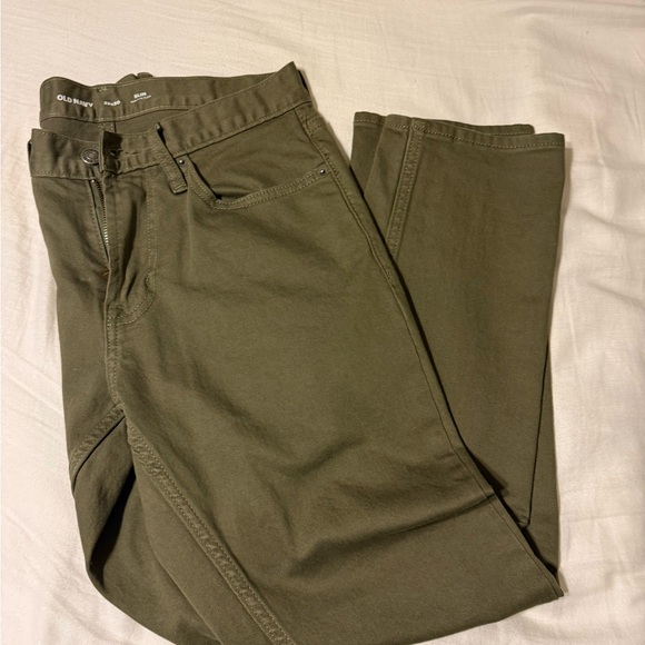 Old Navy Slim Fit Olive jeans 29x30 - Picture 3 of 3